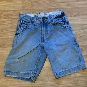 Levi’s Blue Denim Cargo Shorts w/Carpenter Loop - 100% Cotton - Size 8